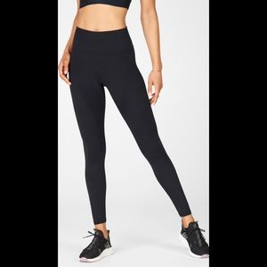 black fabletics leggings